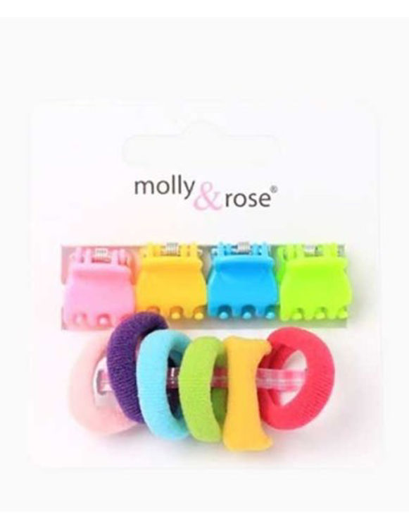 Picture of 8349 / 3492 CARD OF 4 MINI CLAMPS AND 6 JERSEY ELASTICS